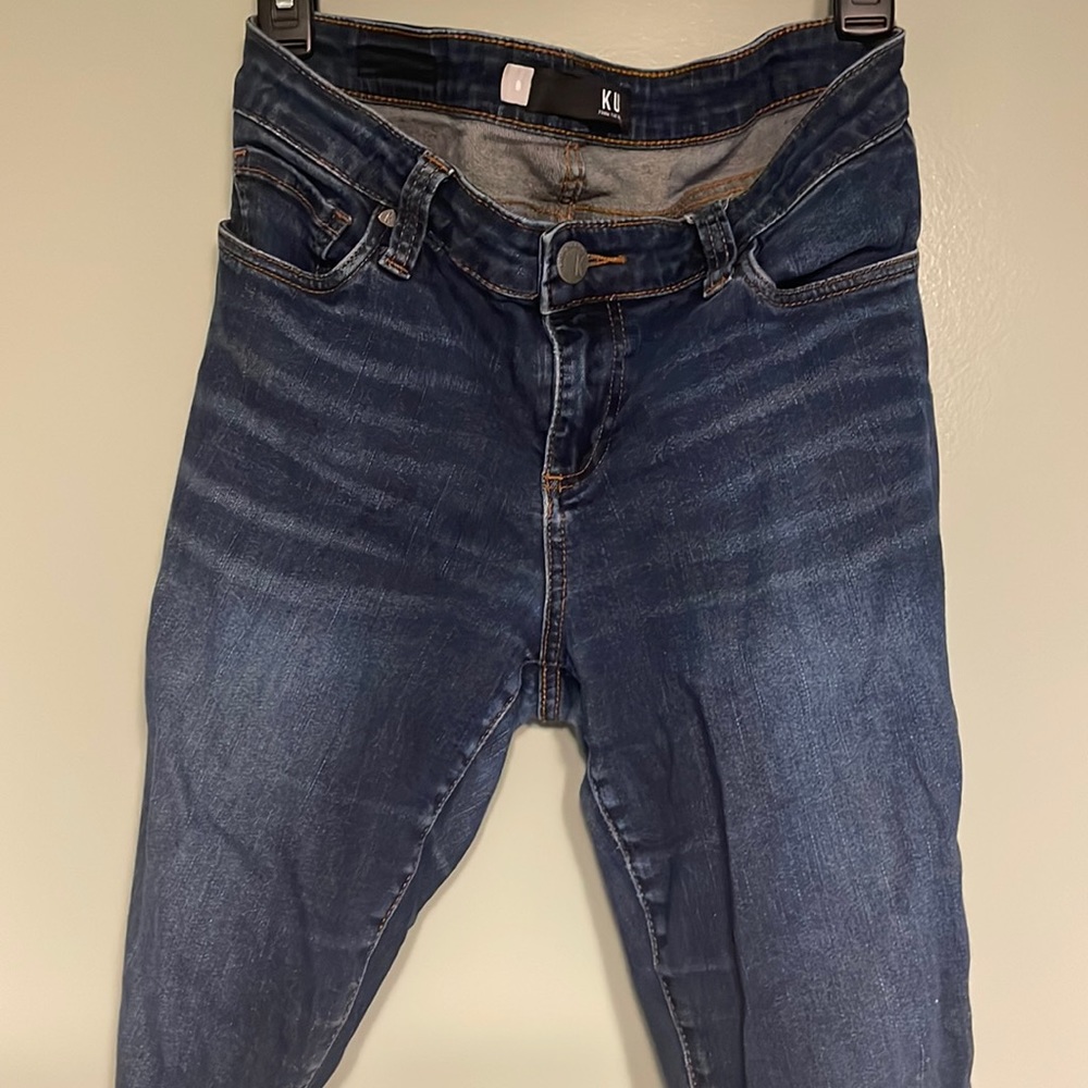 Kut from the Kloth raw edge jeans